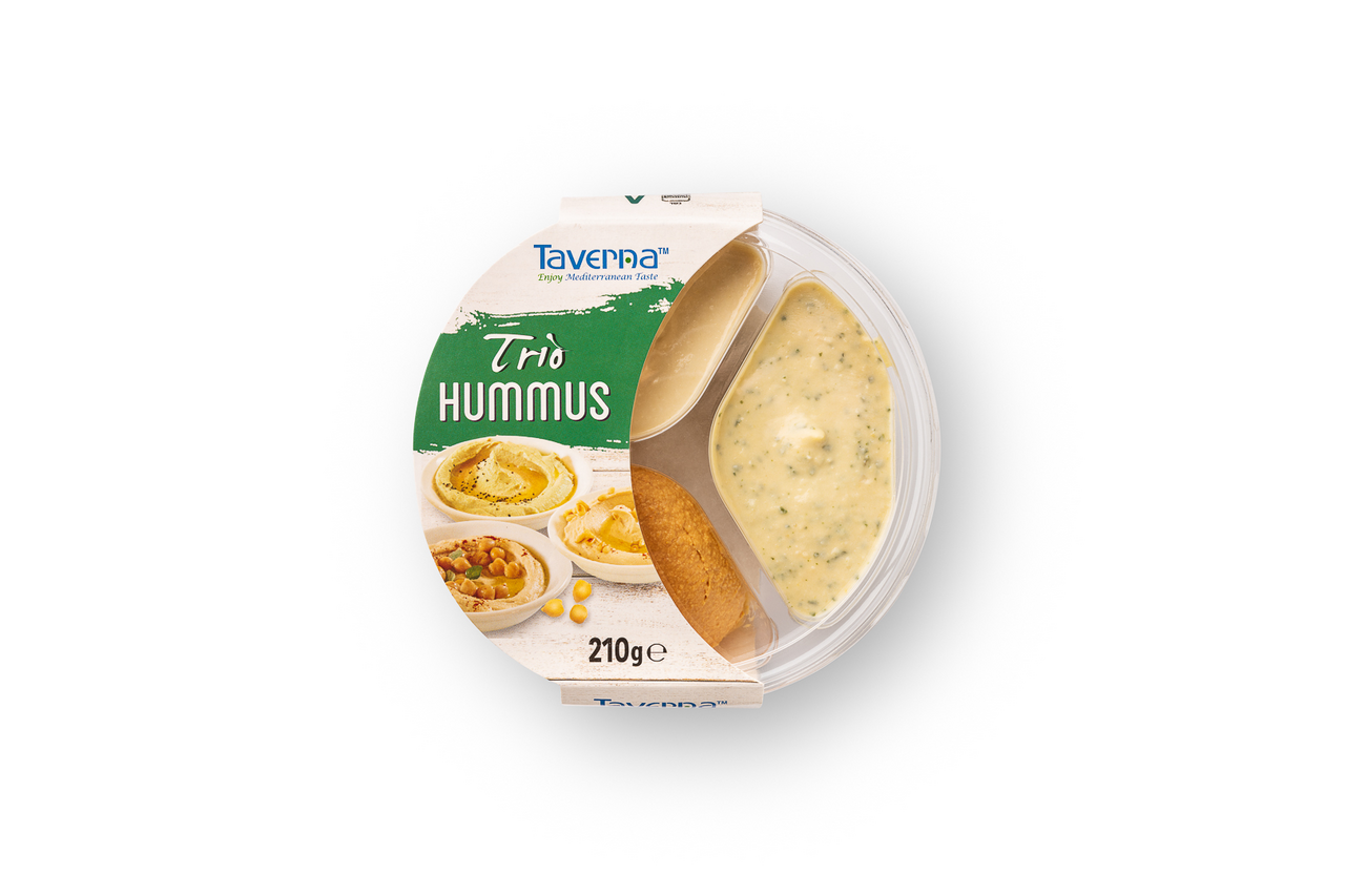 Taverna Hummus trio chlaz. 210 g