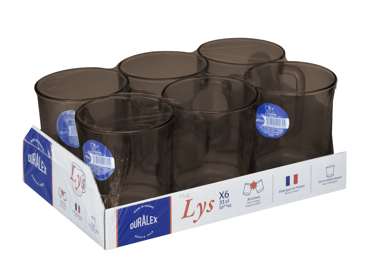 DURALEX Hrnek LYS 310 ml sépio 6 ks