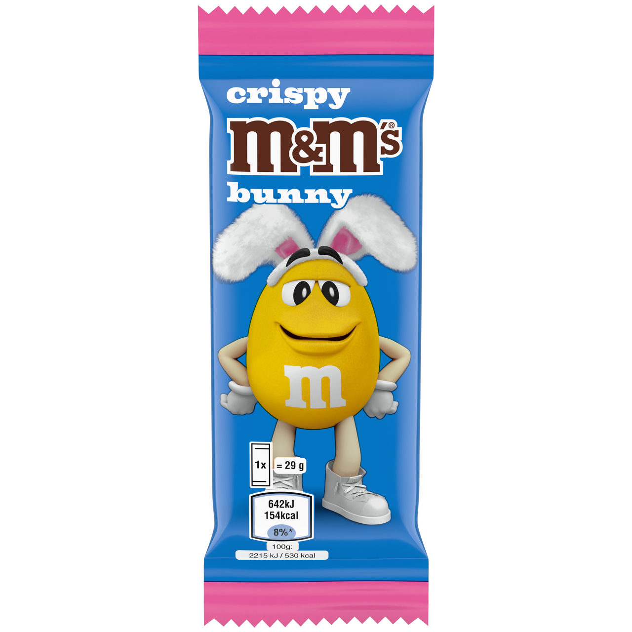 M&M's Čokoládový zajíček Crispy 29 g