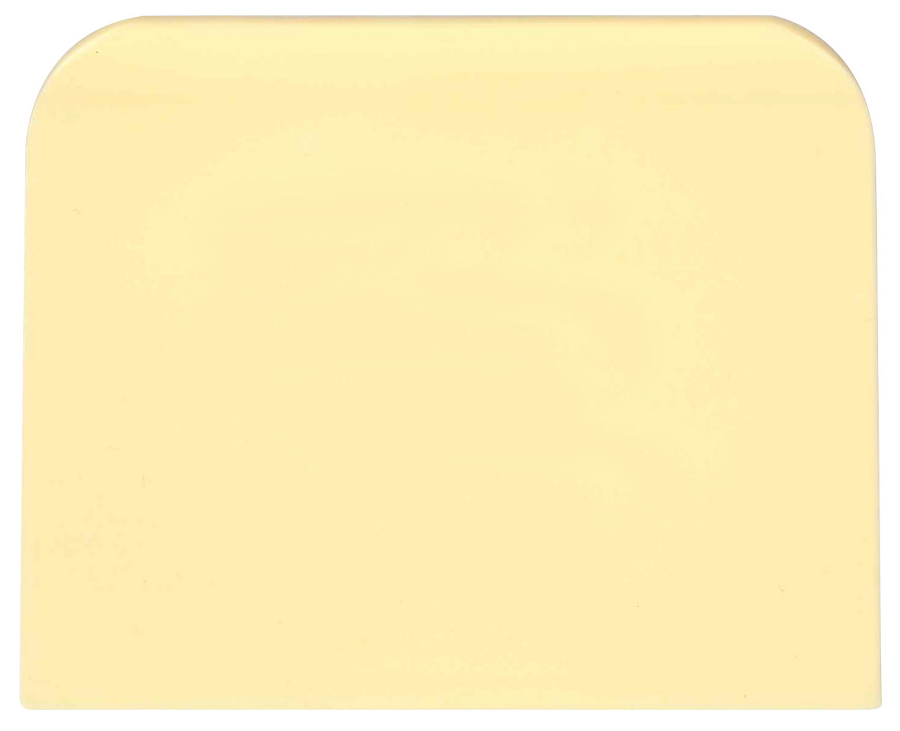 HENDI Stěrka obdélníková na těsto 12 x 9,6 cm polypropylen 6 ks