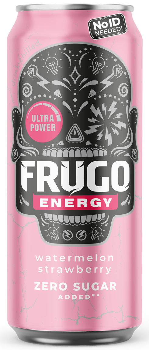 FRUGO Energy Strawberry 12 x 500 ml