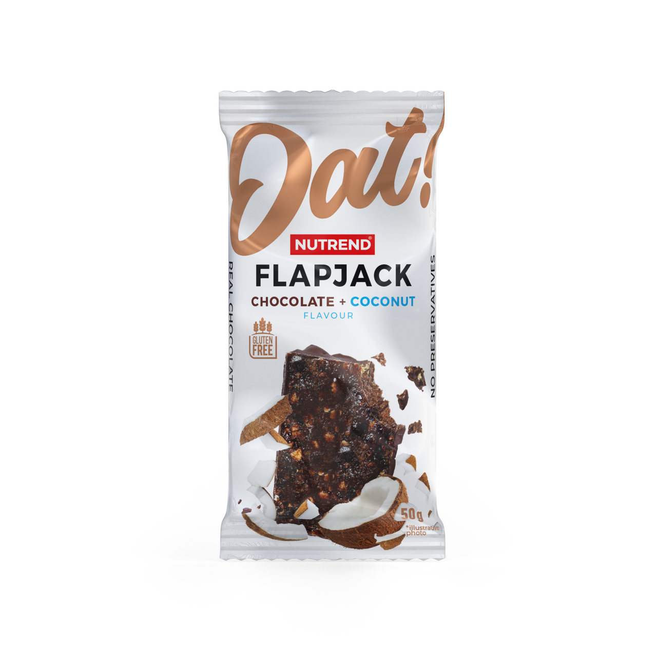 NUTREND Flapjack čokoláda kokos 50 g