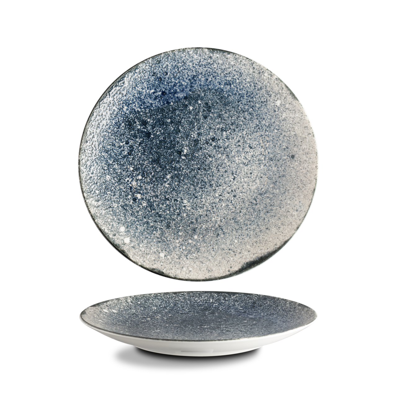 G.Benedikt Talíř mělký RUST NAVY 27 cm porcelán 6 ks