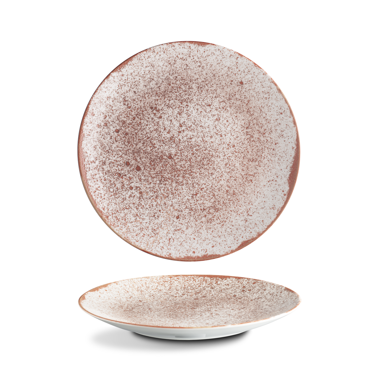 G.Benedikt Talíř mělký RUST SIENNA 27 cm porcelán 6 ks