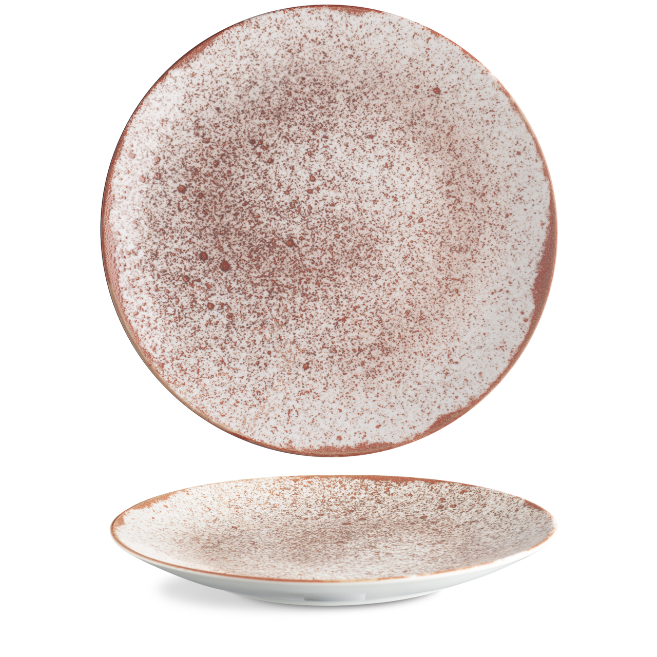 G.Benedikt Talíř mělký RUST SIENNA 30 cm porcelán 3 ks