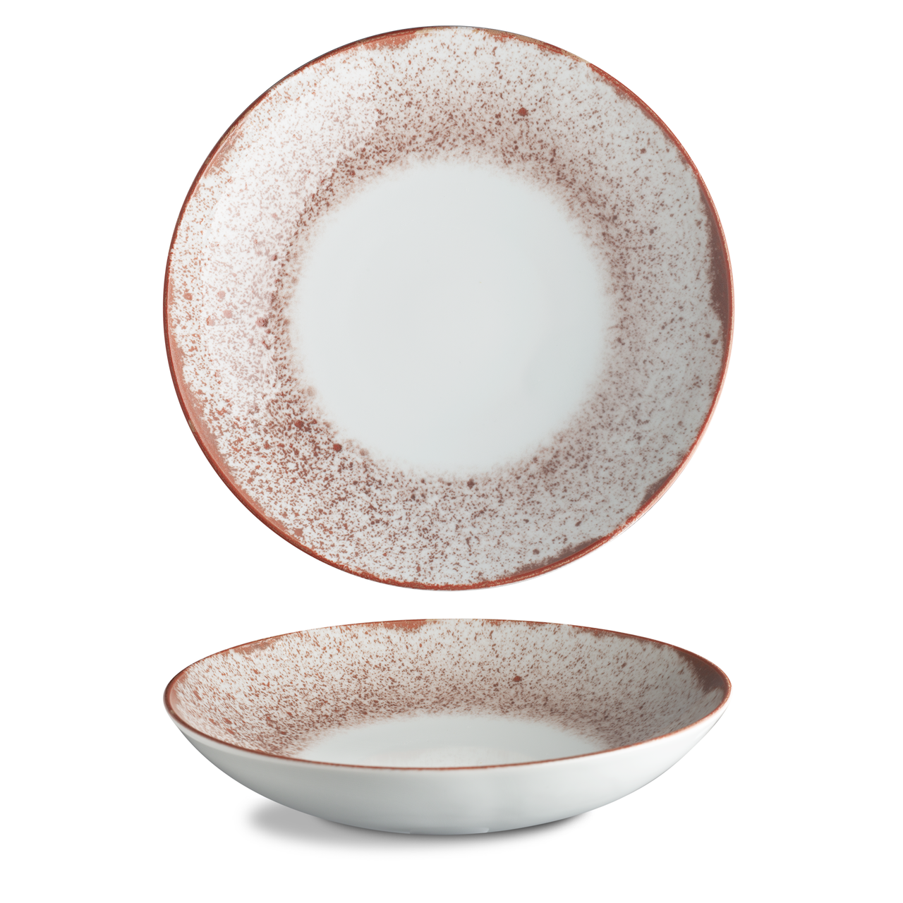 G.Benedikt Talíř hluboký RUST SIEANNA 26 cm porcelán 3 ks