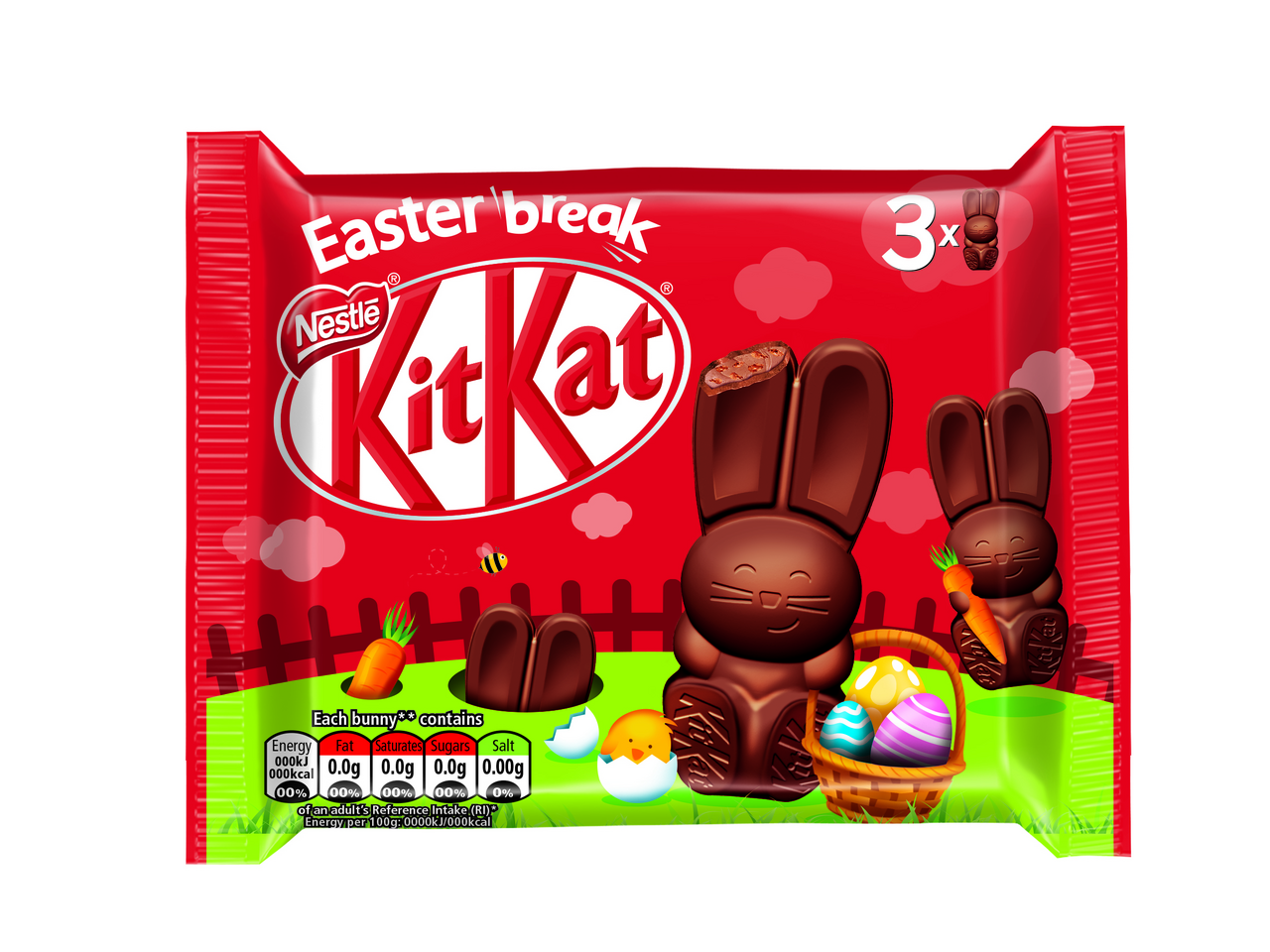 Kit Kat Zajíčci 3 x 29 g
