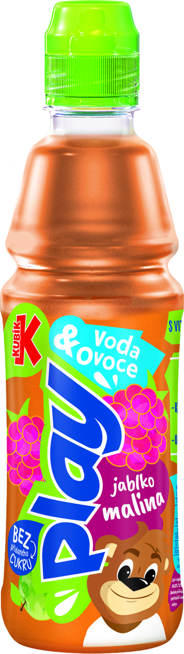 KUBÍK Play malina 400 ml