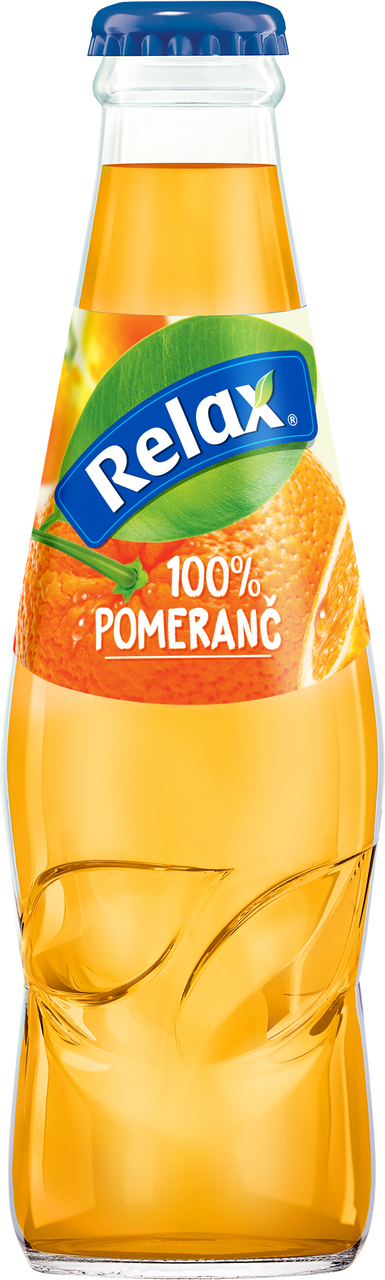 Relax pomeranč 15 x 200 ml