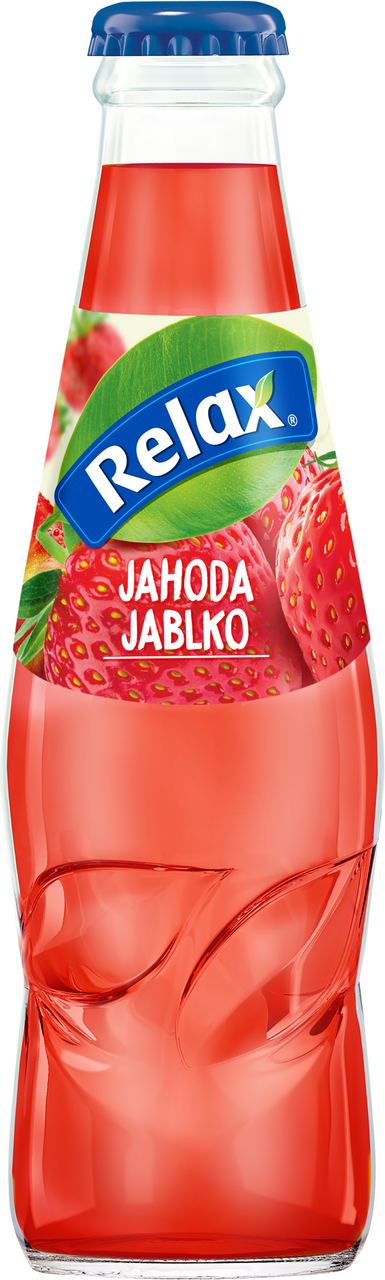 Relax jahoda jablko 15 x 200 ml