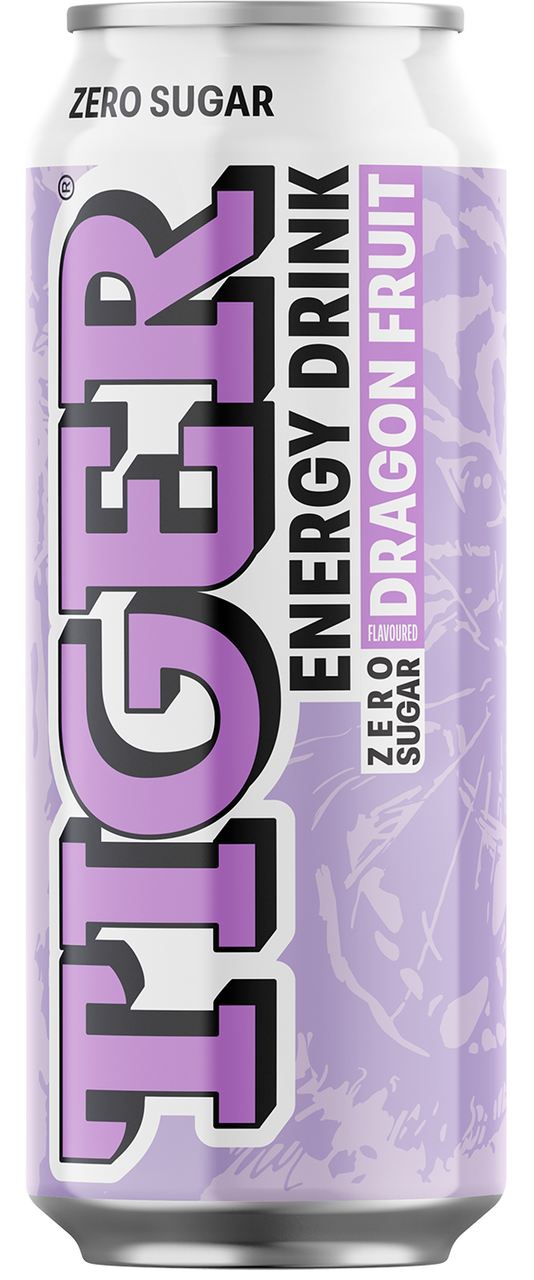 TIGER Zero Dragon Fruit energetický nápoj 12 x 500 ml plech