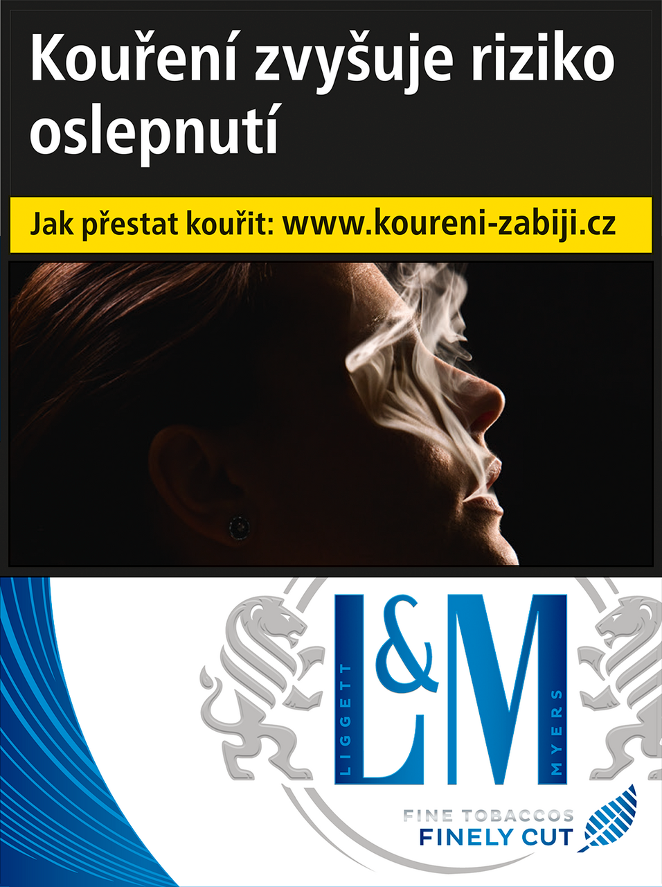 L&M Blue Label BOB king size tvrdé bal. 8 krab. 25 ks kolek R KC 189 Kč VO cena