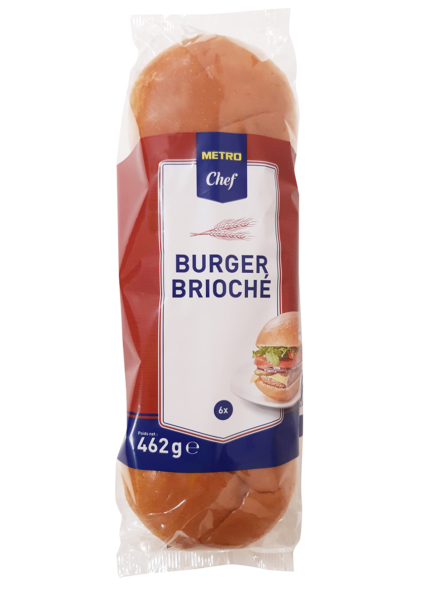 METRO Chef Burger brioška 6 x 77 g