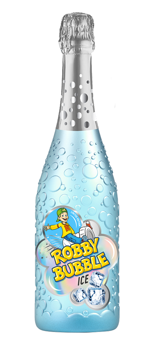 ROBBY BUBBLE Ice Blue 6 x 750 ml