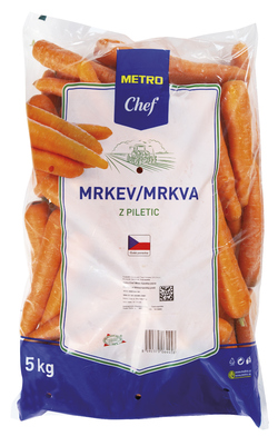 METRO Chef Mrkev karotka CZ čerstvá 5 kg