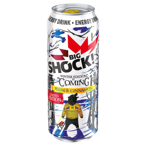 Big Shock! energetický nápoj švestka/skořice 6x500 ml plech