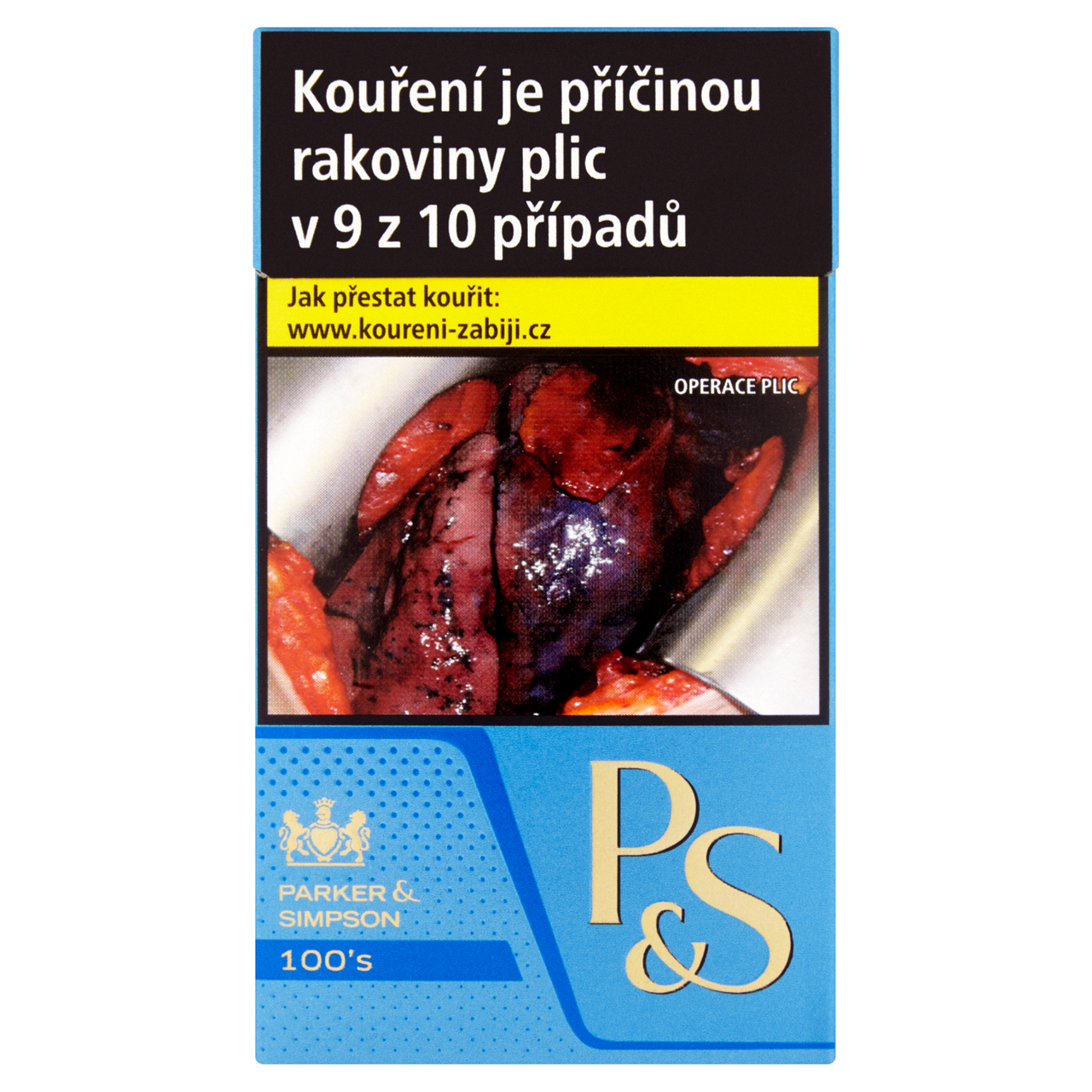 P&S Blue 100 dlouhé tvrdé bal. 10 krab. 20 ks kolek R KC 150 Kč VO cena