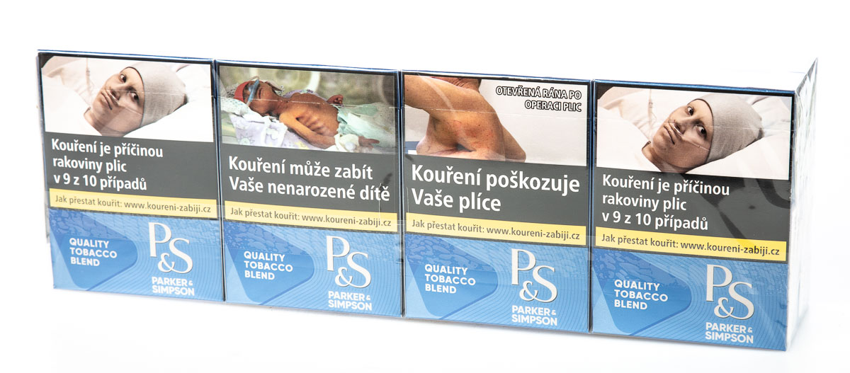 P&S Blue king size tvrdé bal. 8 krab. 22 ks kolek R KC 162 Kč VO cena