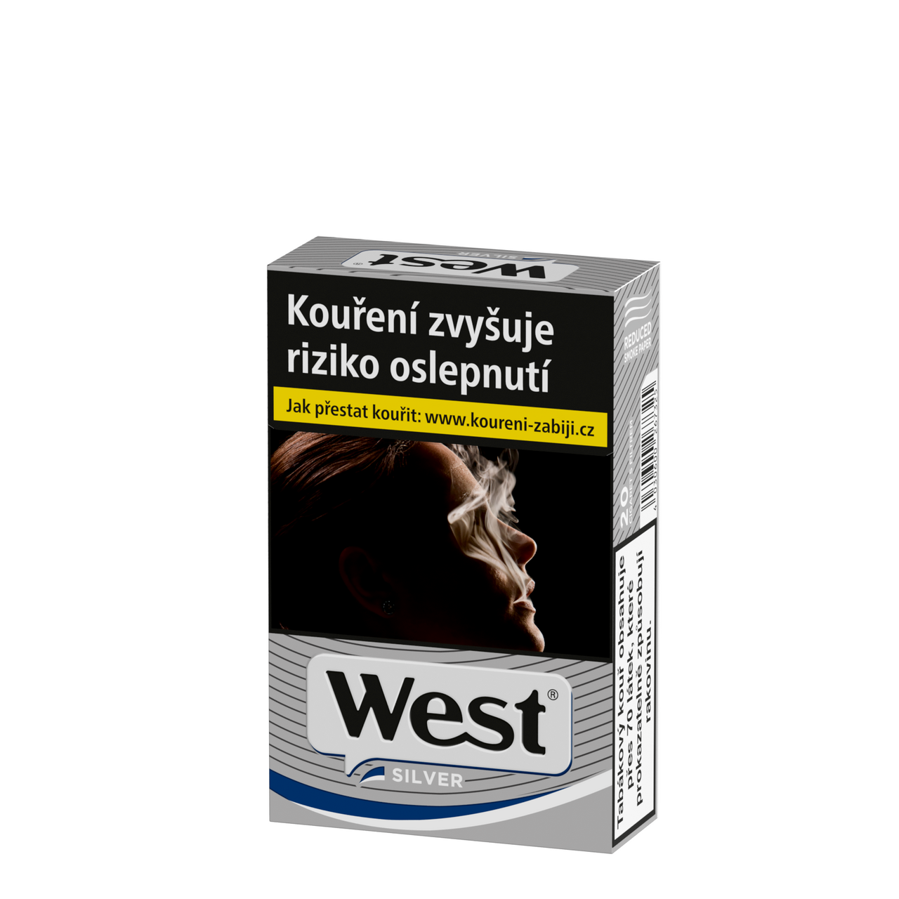 West Silver king size tvrdé bal. 10 krab. 20 ks kolek R KC 158 Kč VO cena