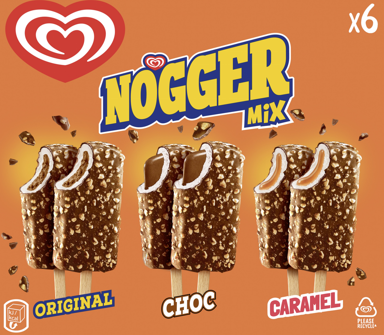 NOGGER Mix Multipack (6 ks) mraž. 548 ml