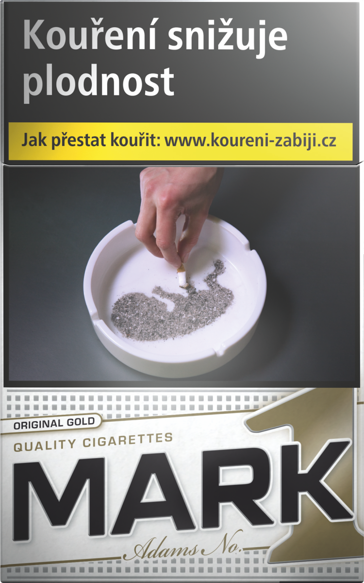 MARK ADAMS Gold No. 1 king size tvrdé bal. 10 krab. 20 ks kolek R KC 144 Kč VO cena