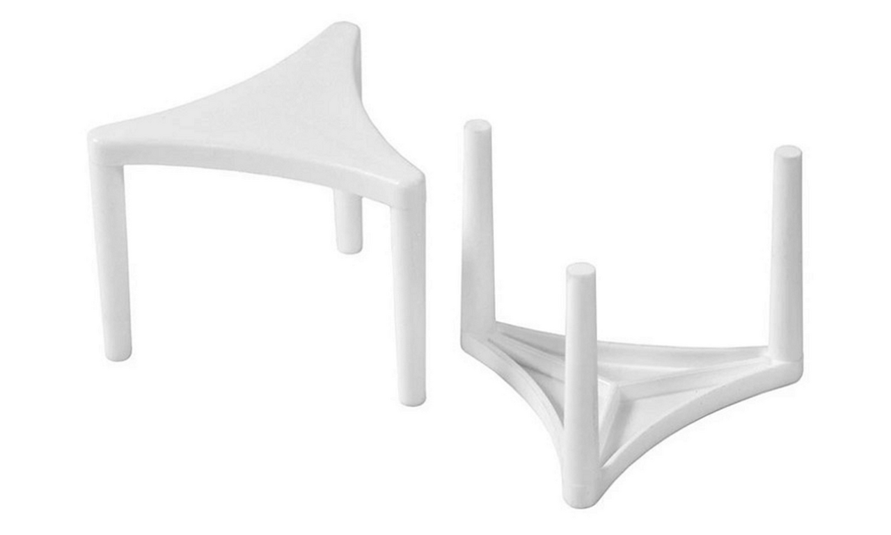 Pizza stojan 37 x 27 cm plast 100 ks