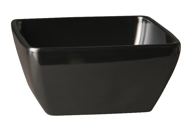 APS Miska PURE 19 x 19 cm melamin černý 1 ks