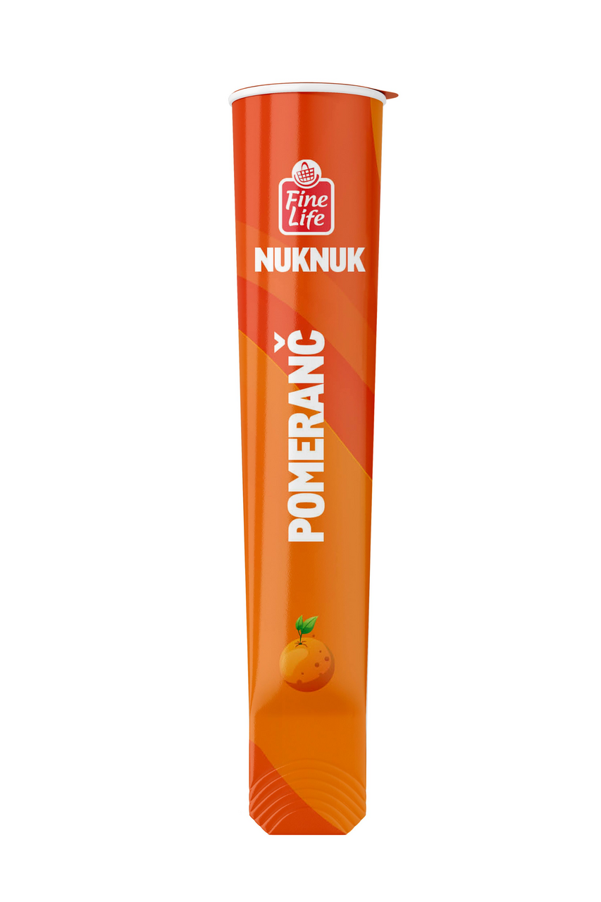Fine Life Nuknuk pomeranč mraž. 24 x 80 ml