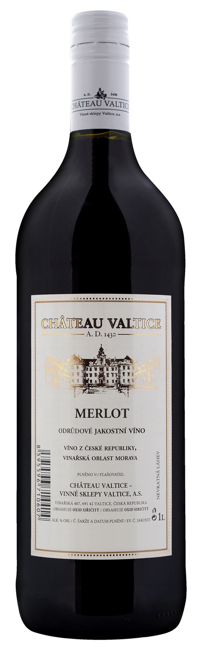 CHÂTEAU VALTICE Merlot 6 x 1 l