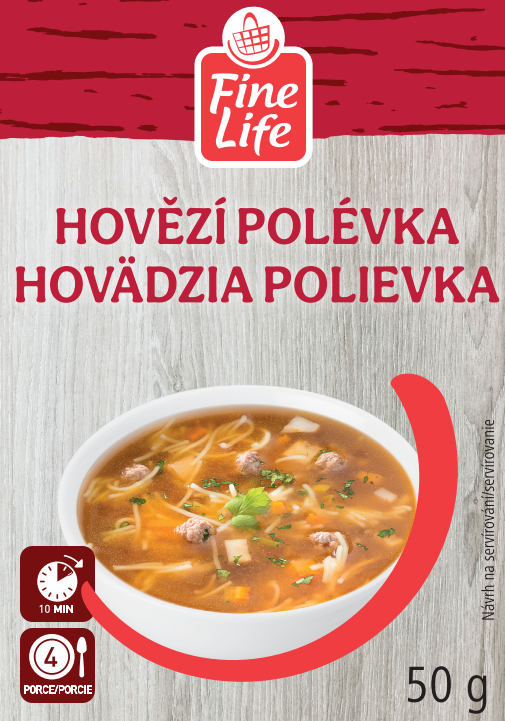 Fine Life Polévka hovězí 50 g