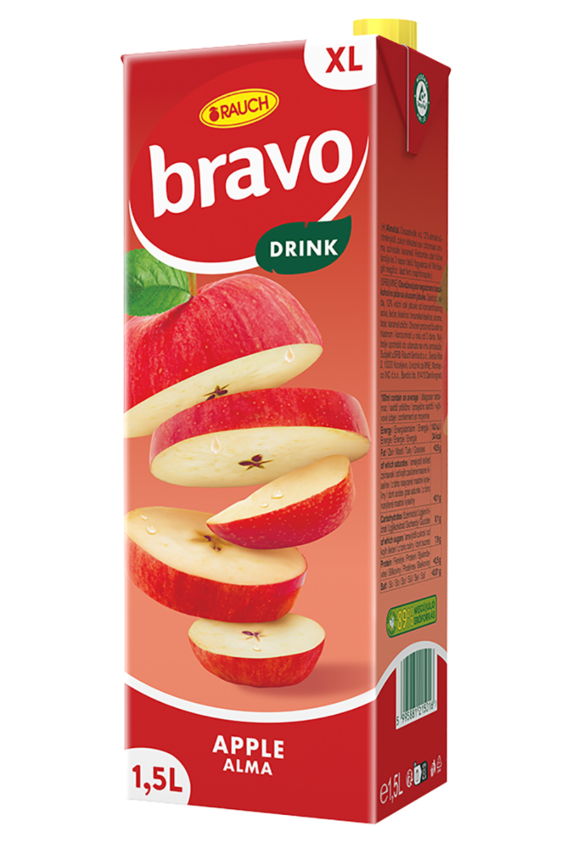 RAUCH bravo Jablko 8 x 1,5 l