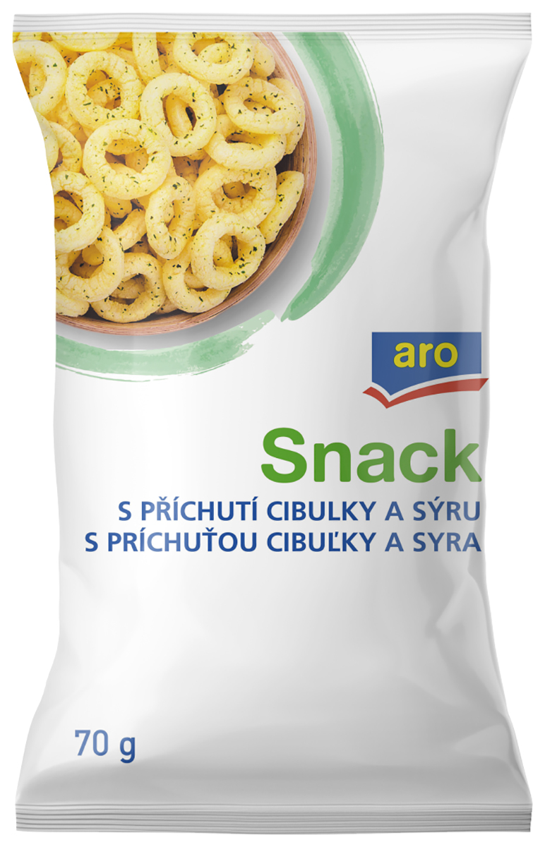 aro Snack cibule sýr 70 g