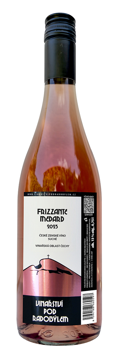 Vinařství pod Radobýlem Frizzante Medard Rosé 750 ml