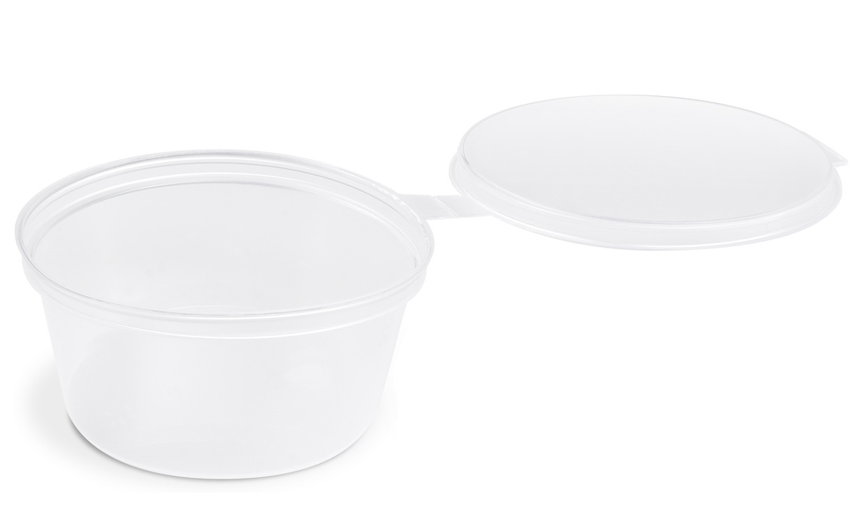 Miska s víčkem na dressink 80 ml 1 ks