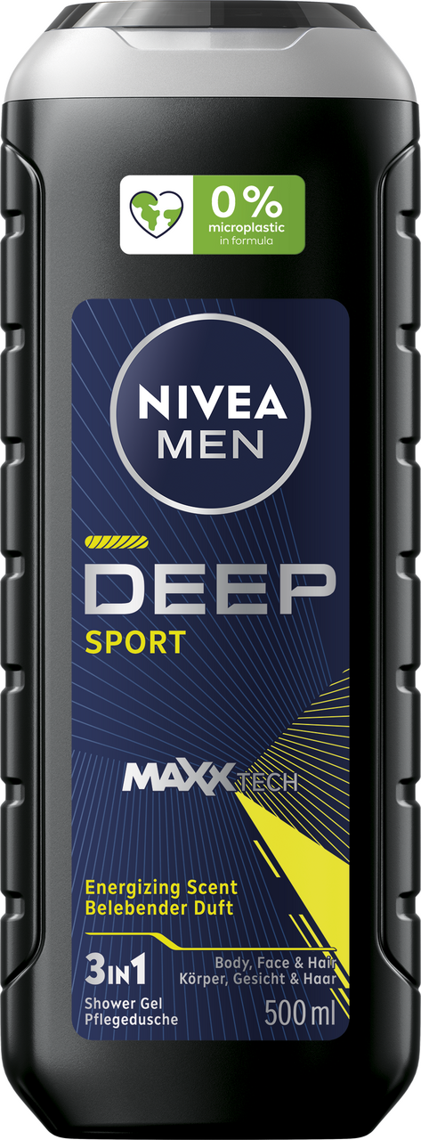 NIVEA Men Deep sport sprchový gel 500 ml