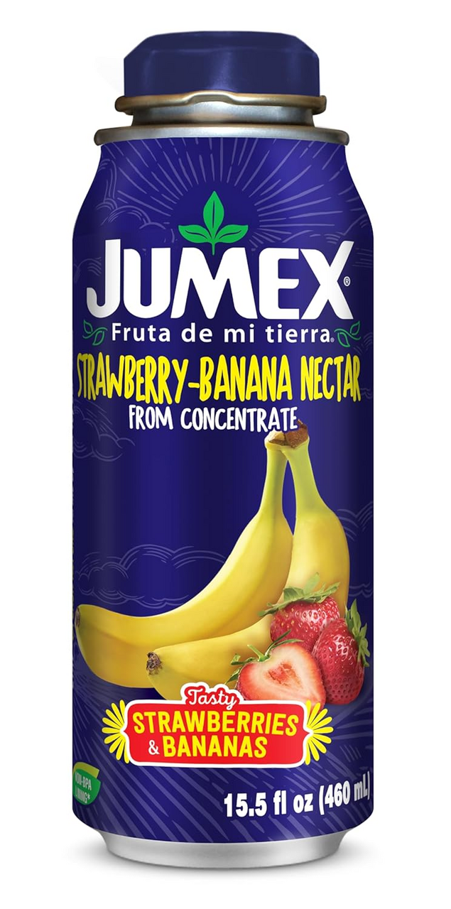 JUMEX jahoda banán 12 % 12 x 460 ml plech