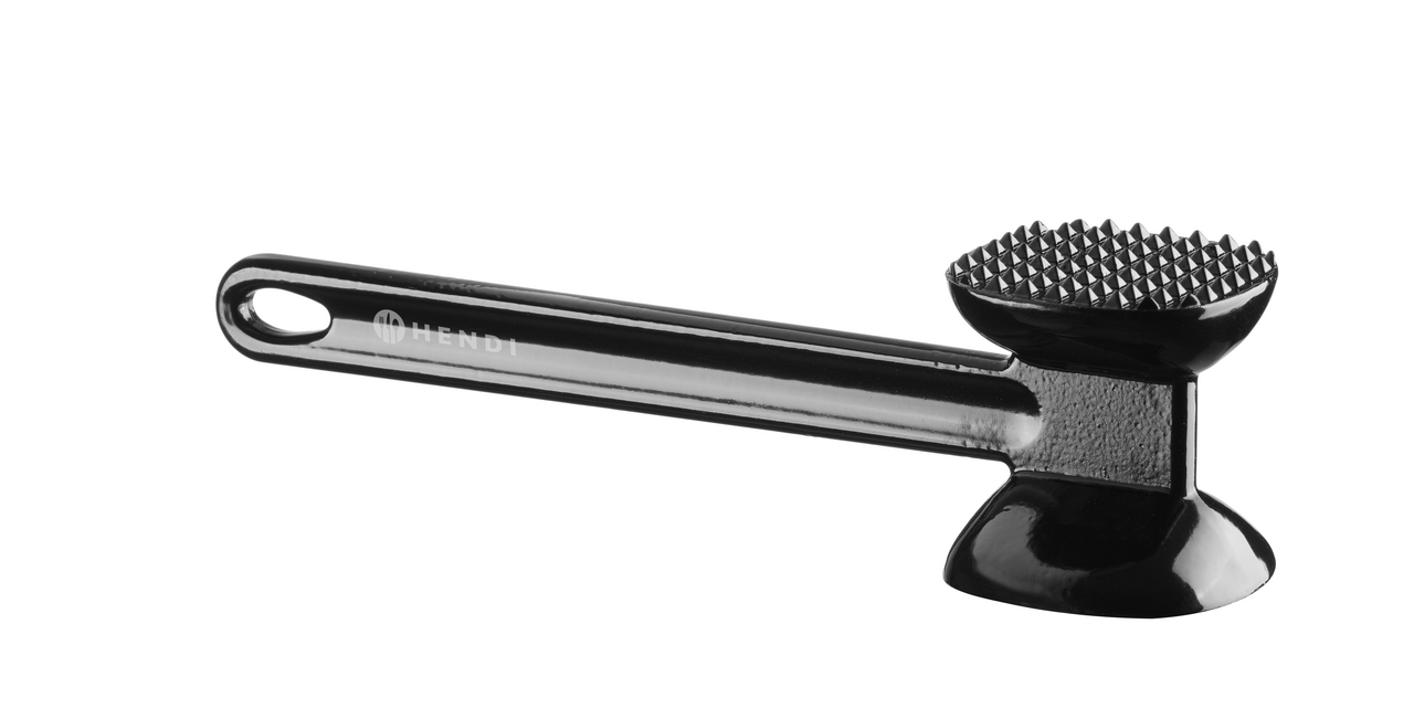HENDI Palička na maso 25,5 cm hliník černá 1 ks