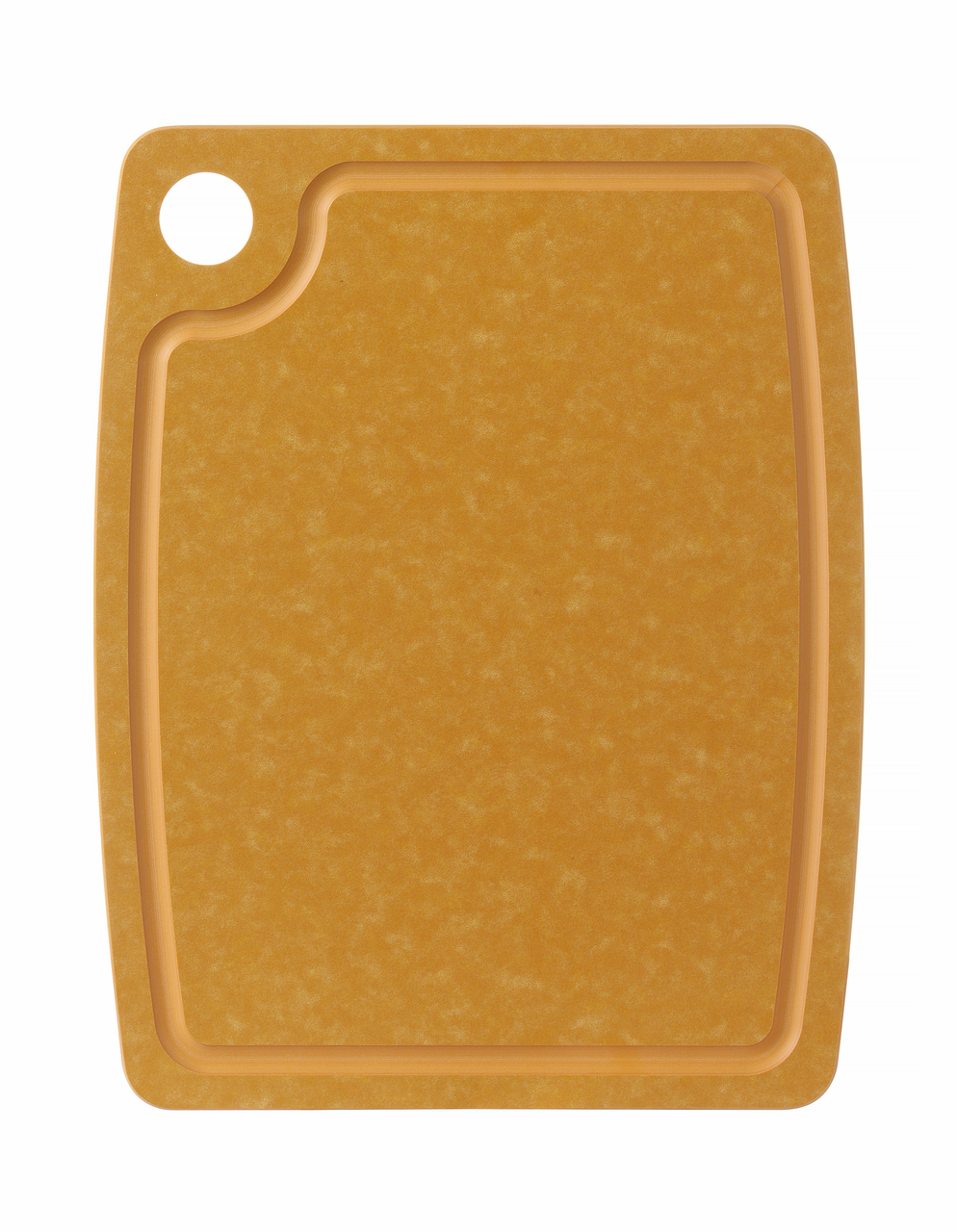 HENDI Krájecí deska s drážkou 44 x 32,5 cm dřevo hnědá 1 ks