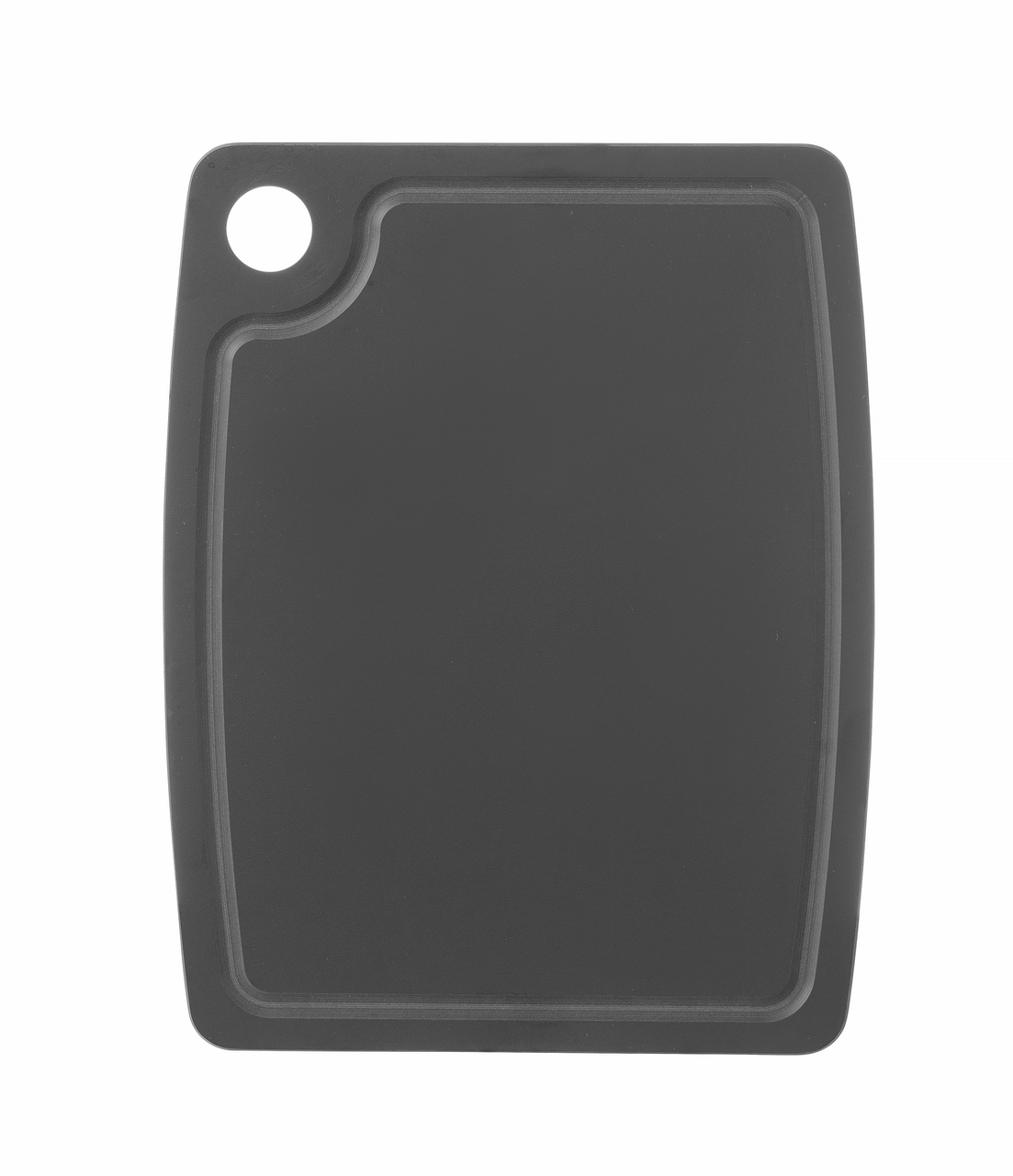 HENDI Krájecí deska s drážkou 44 x 32,5 cm WDF černá 1 ks