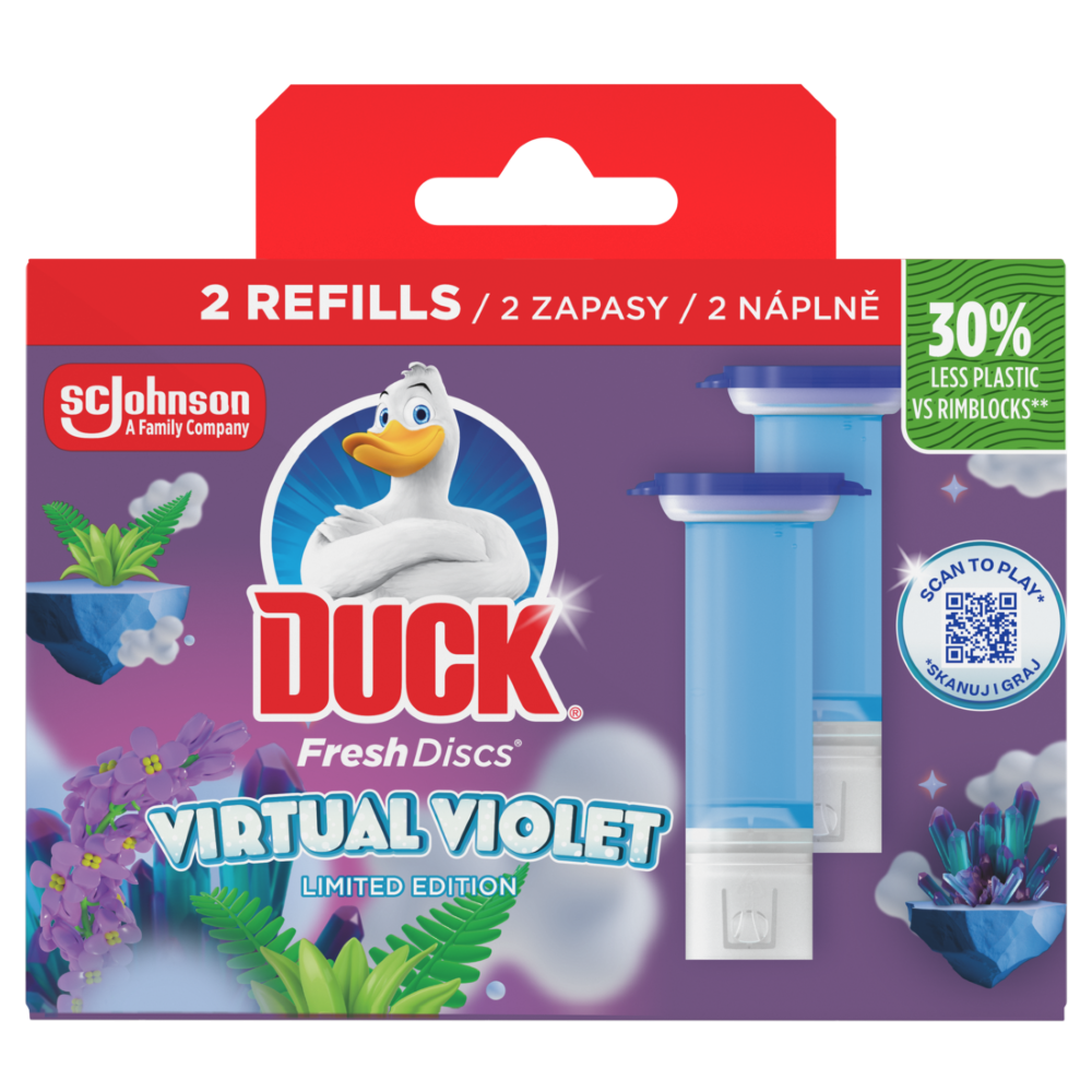 Duck Fresh Disc Violet 2 x 36 ml