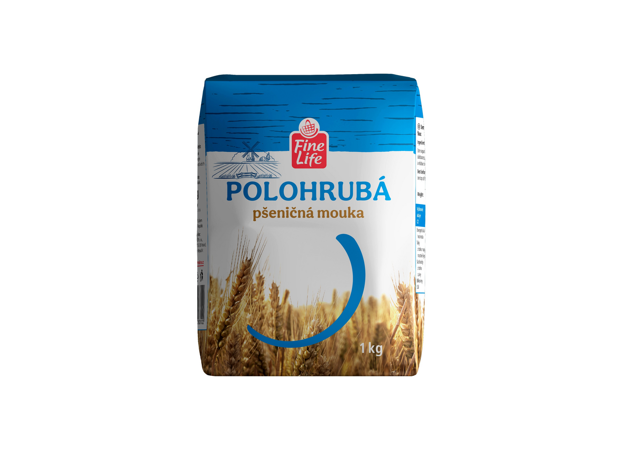 Fine Life Mouka polohrubá 1 kg
