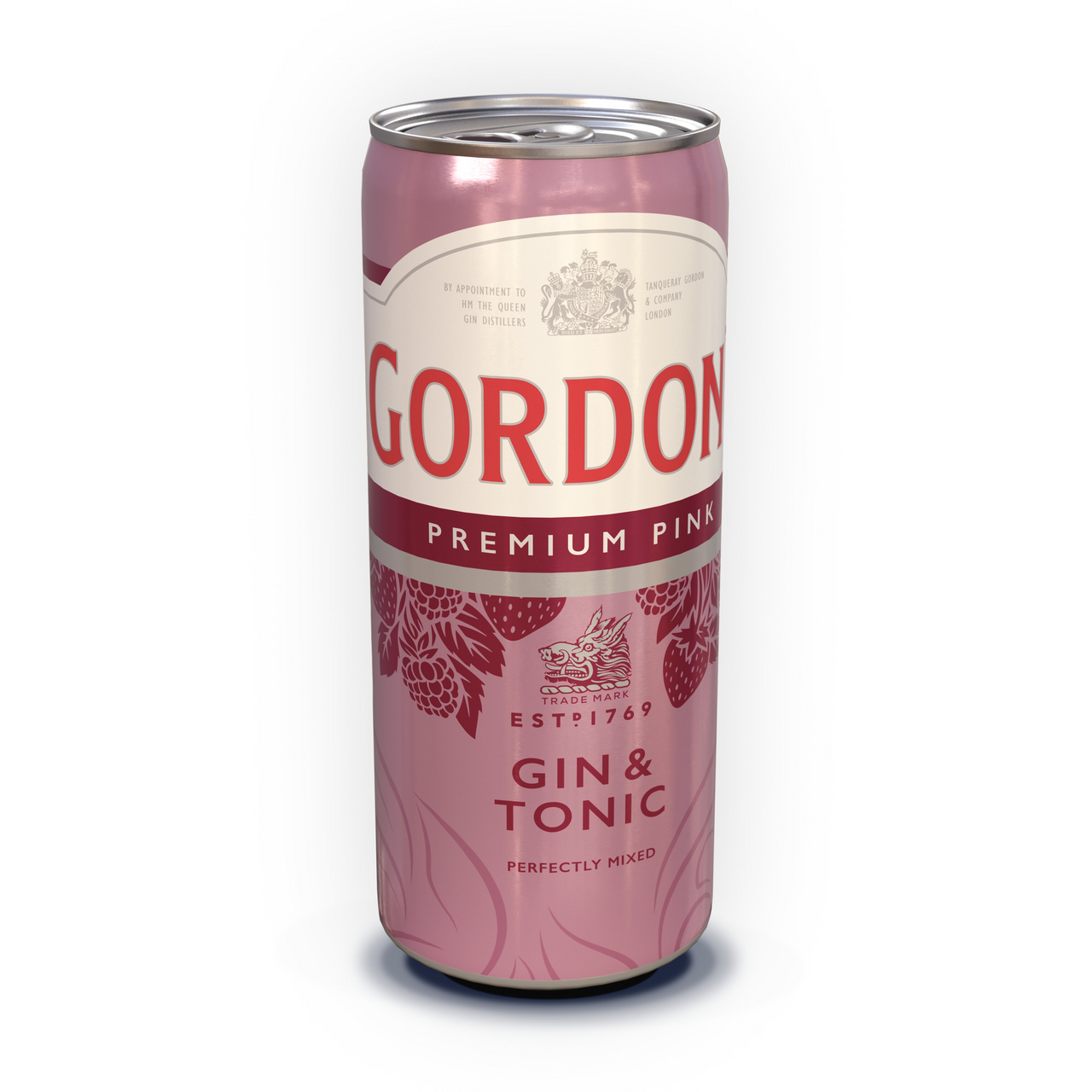 GORDON'S Pink Gin & Tonic 6,4 % 12 x 250 ml