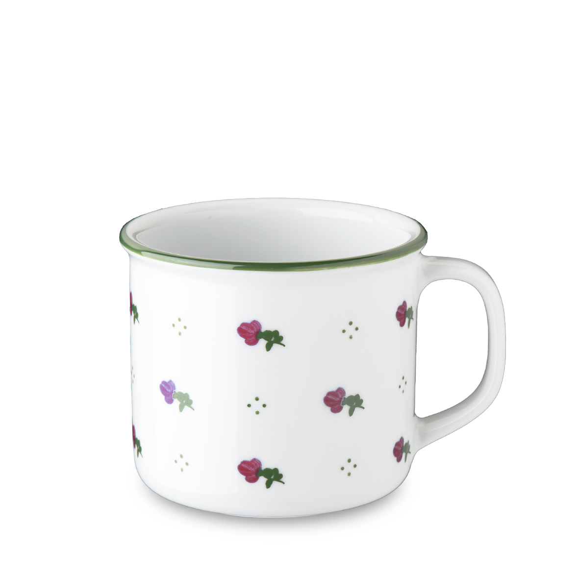 G.Benedikt Hrnek RETRO růže 250 ml porcelán 6 ks