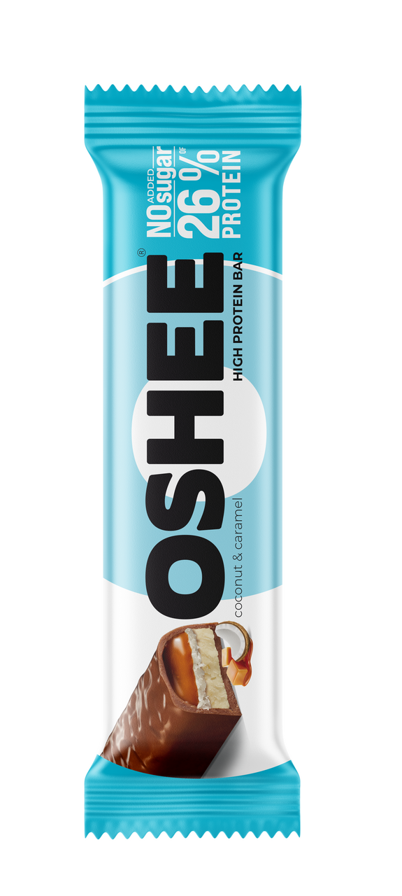 OSHEE Protein tyčinka kokos karamel 48 g