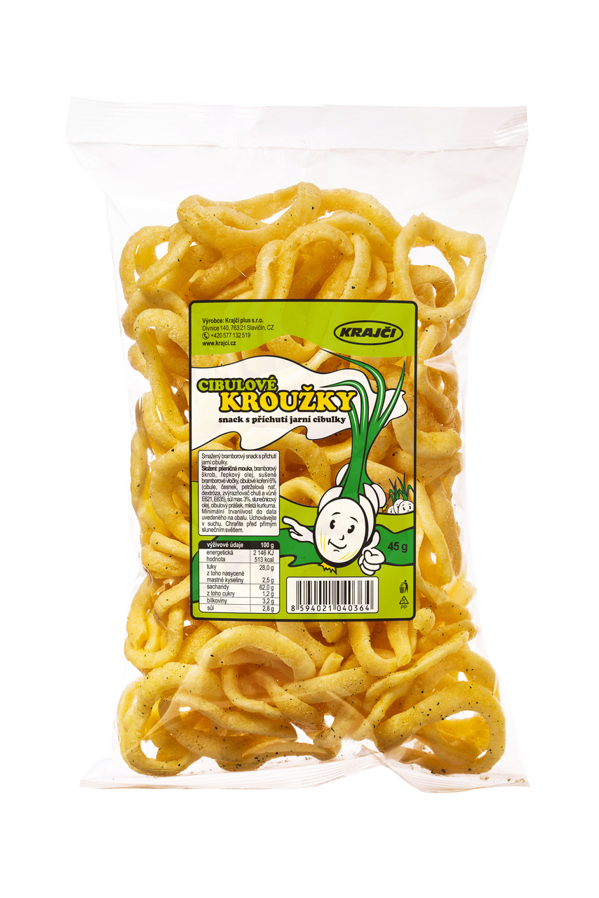Cibulové kroužky jarní cibulka 18 x 45 g