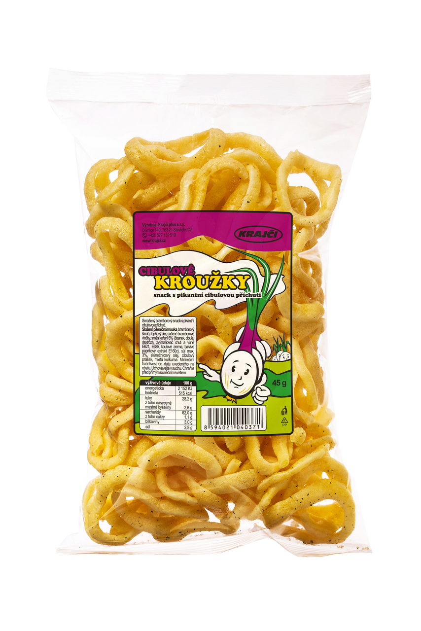 Cibulové kroužky pikantní 45 g