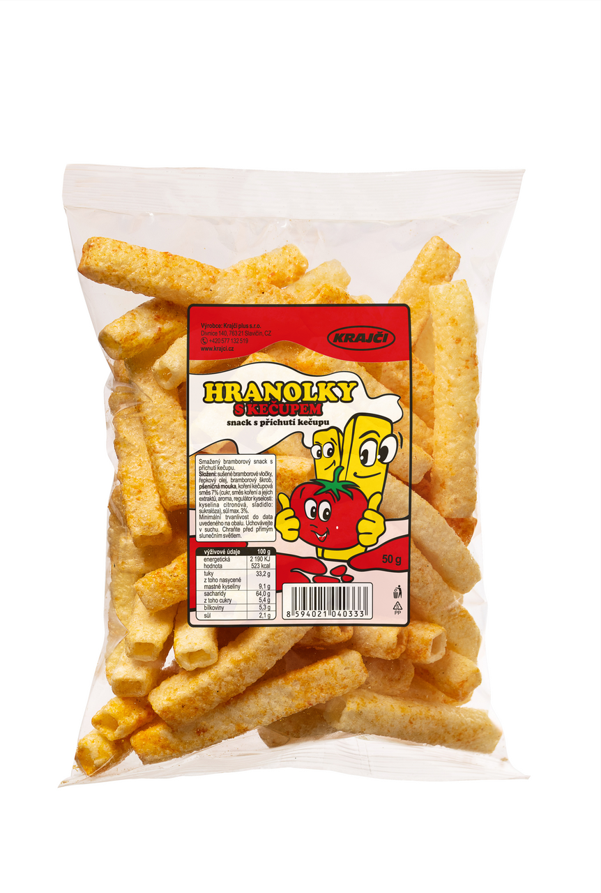 Hranolky s kečupem 50 g