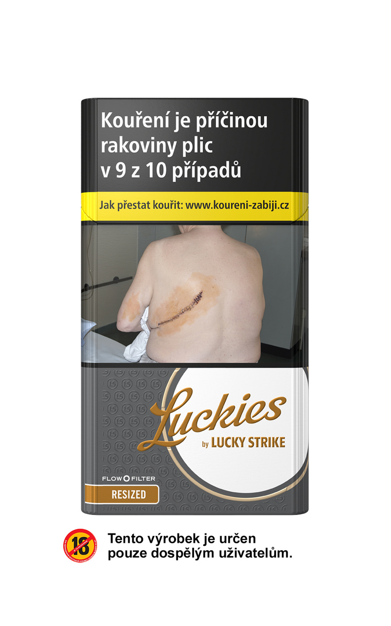 LUCKY STRIKE Flow Resized bal. 10 krab. 20 ks kolek R KC 158 Kč VO cena