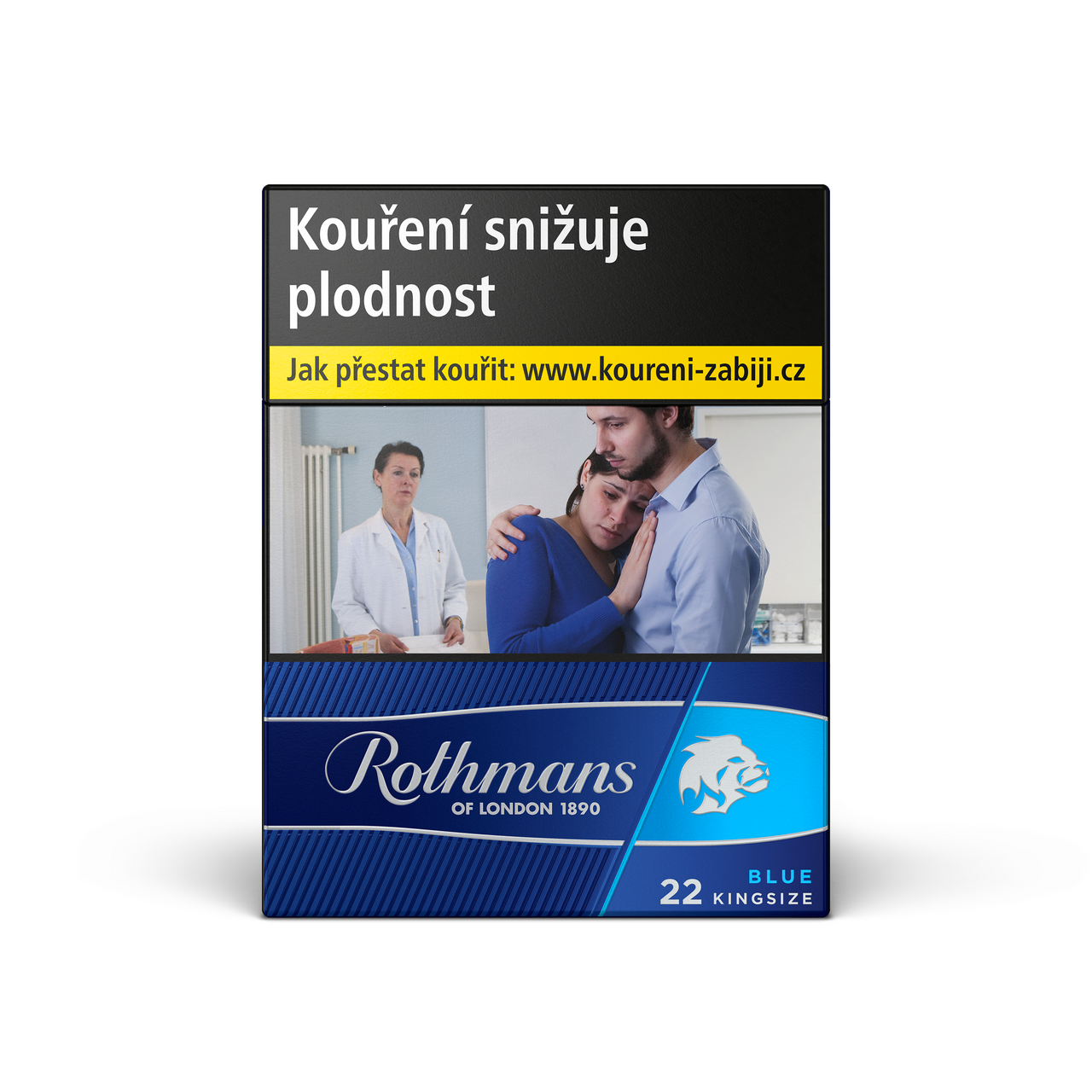 Rothmans Ol Blue bal. 8 krab. 22 ks kolek R KC 162 Kč VO cena