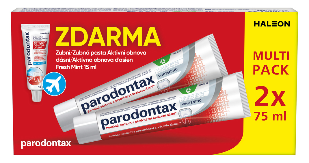 PARODONTAX2X75ML WHITE